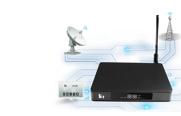 Hybrid TV Box OTT+DVB T2&S2+ 4G LTE