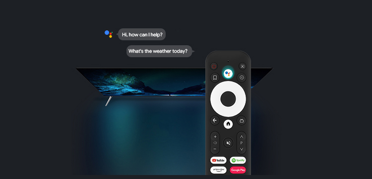 Videostrong Bluetooth Remote with Google Assistant