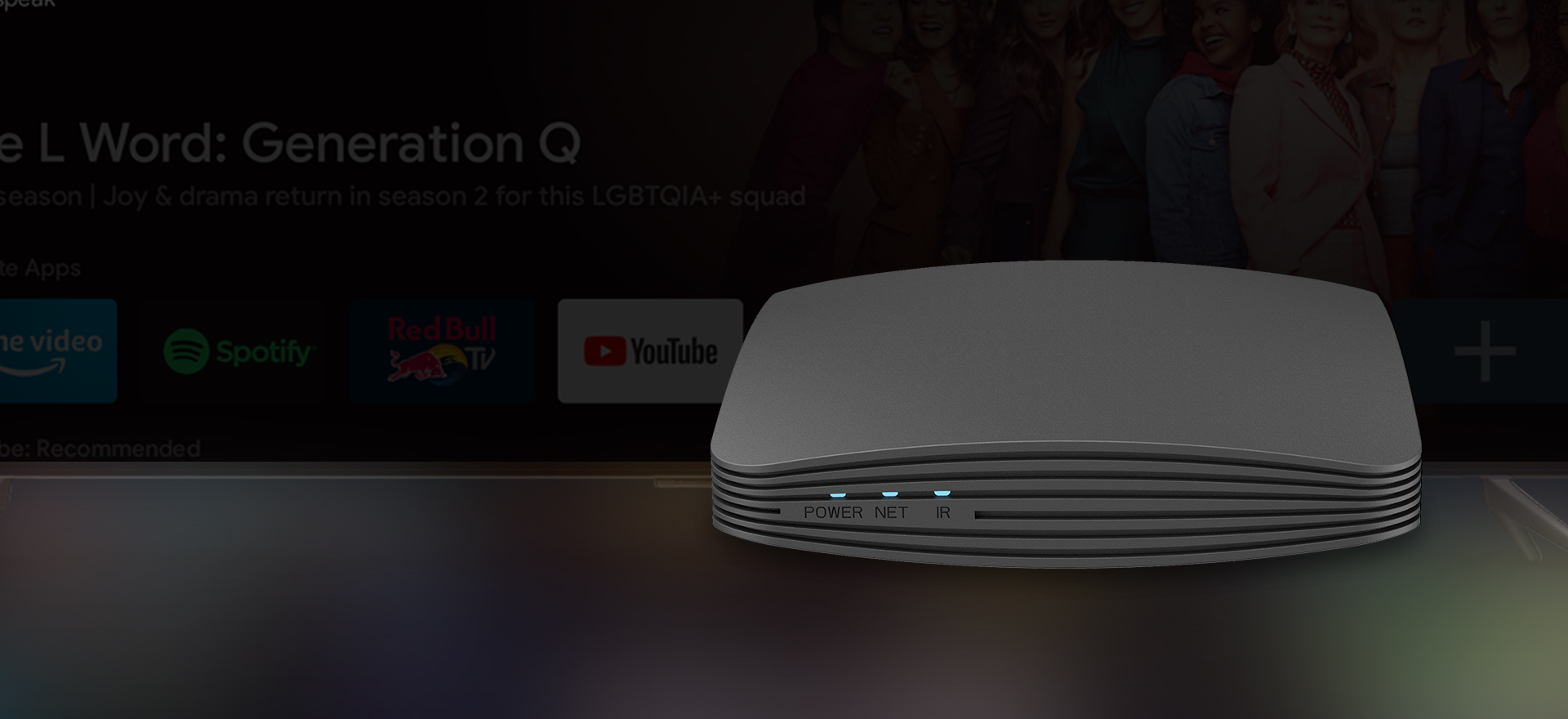 Videostrong Google assistant android TV Box VT9304