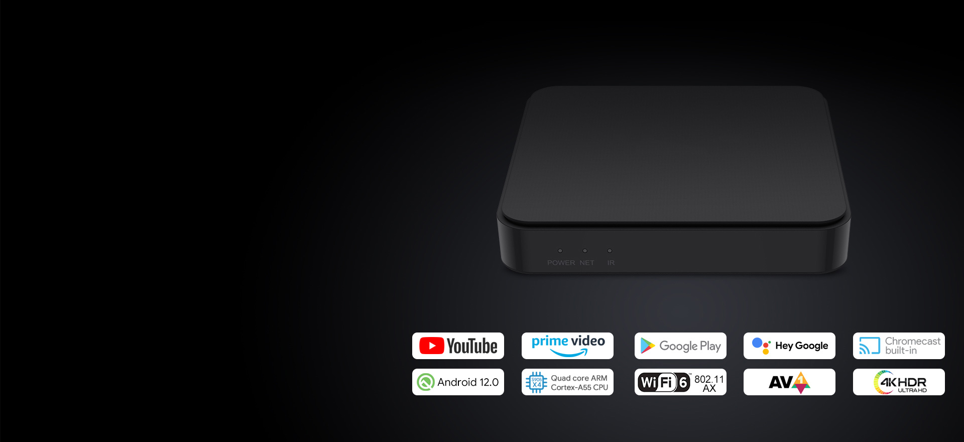 Videostrong google assistant android TV Box VT9306