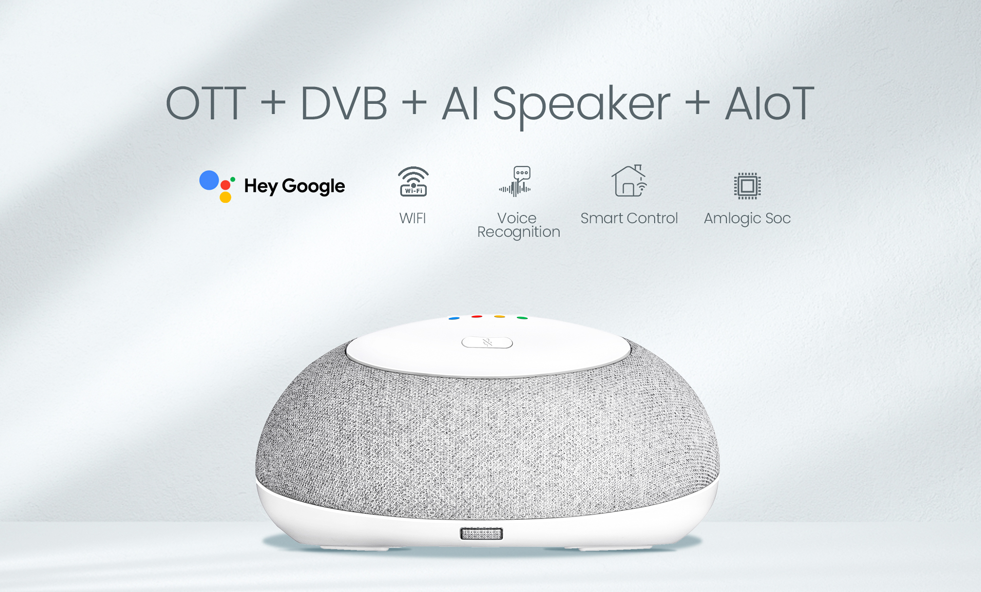 OTT+DVB Smart Speaker Solution