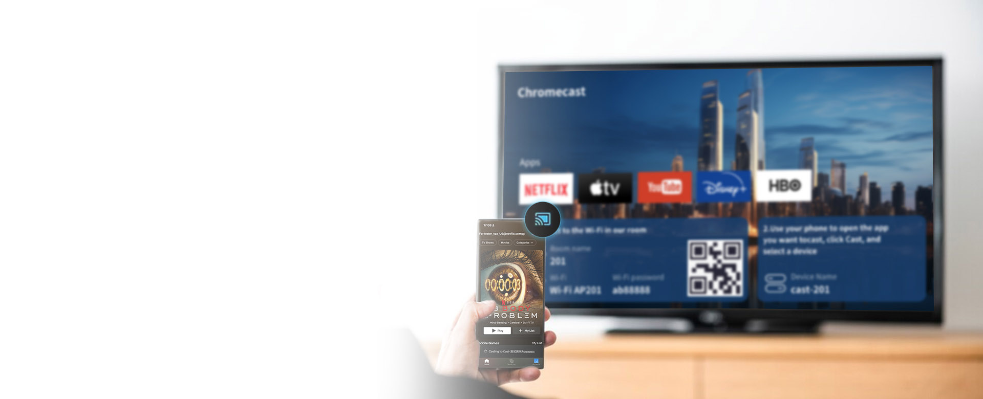 Videostrong Hotel Chromecast Solution