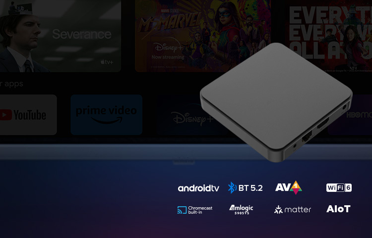 Videostrong VT9201 Amlogic S905Y5 Smart Set Top Box