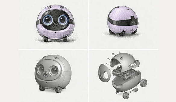 AI companion robot ODM